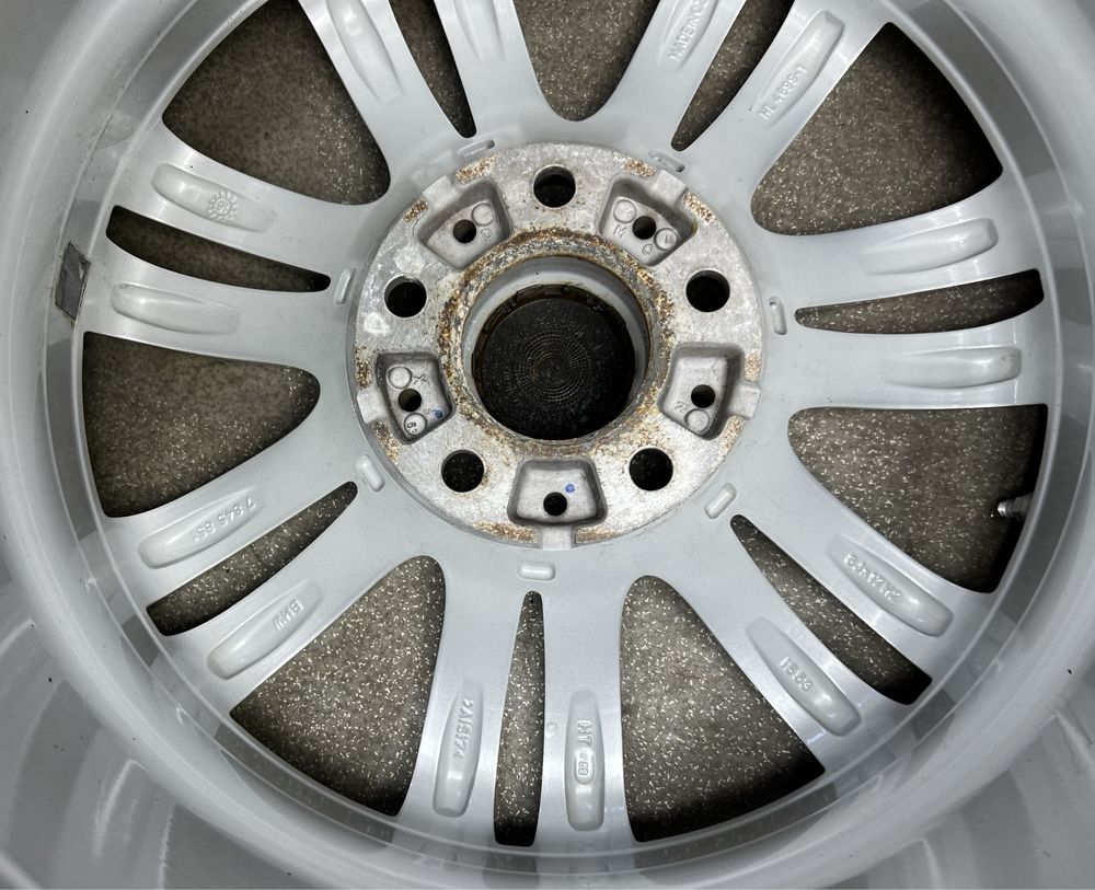 Диски 383 стиль R17 5 120 BMW 1 2 F20 F21 Різноширокі титани бмв