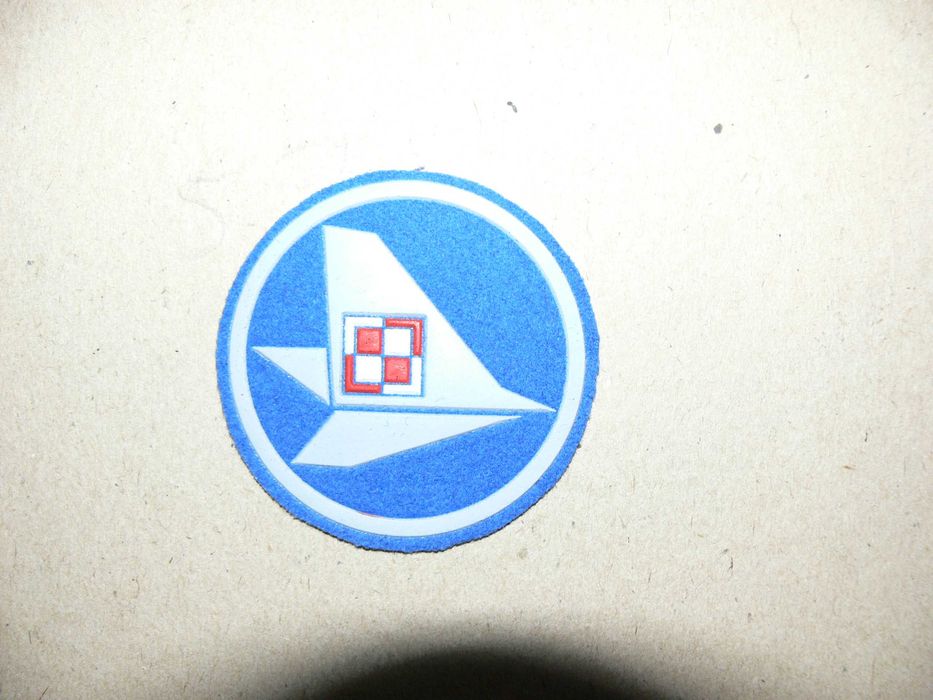 Wojskowa naszywka Wojska Lotnicze ideał z PRL