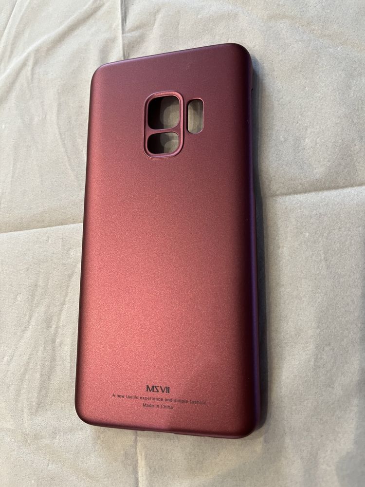 etui plecki do Samsung Galaxy S9 - MSVII (burgund, wine red)