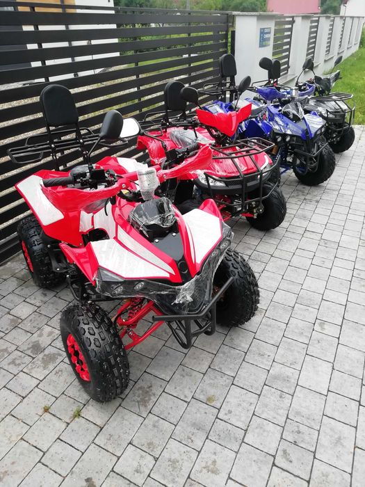 ATV, Quad 7 cali 125 biegi 1+1 *2024 *Dla dzieci* Duża rama 8 cali