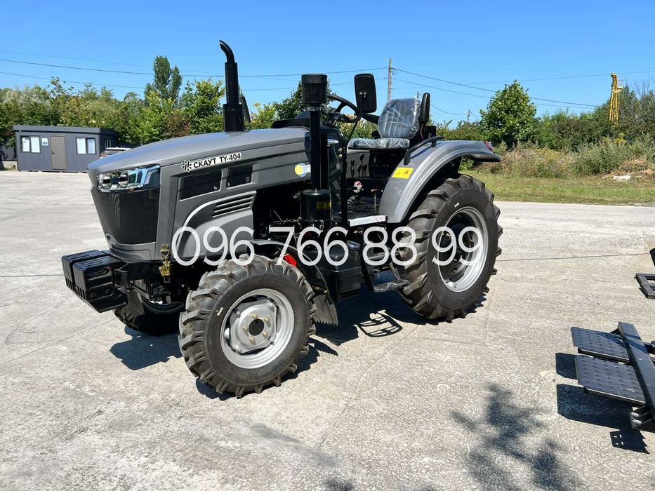 Мінітрактор СКАУТ ТY-404 РЕВЕРС Примусова гідравліка гарантія 2 р