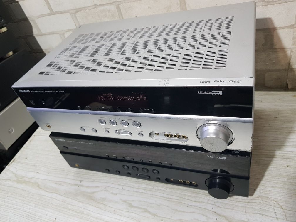 Пульт!AV ресивер/підсилювач  Yamaha RX-V367 2x120Вт 3D HDMI  б/у+2ч
