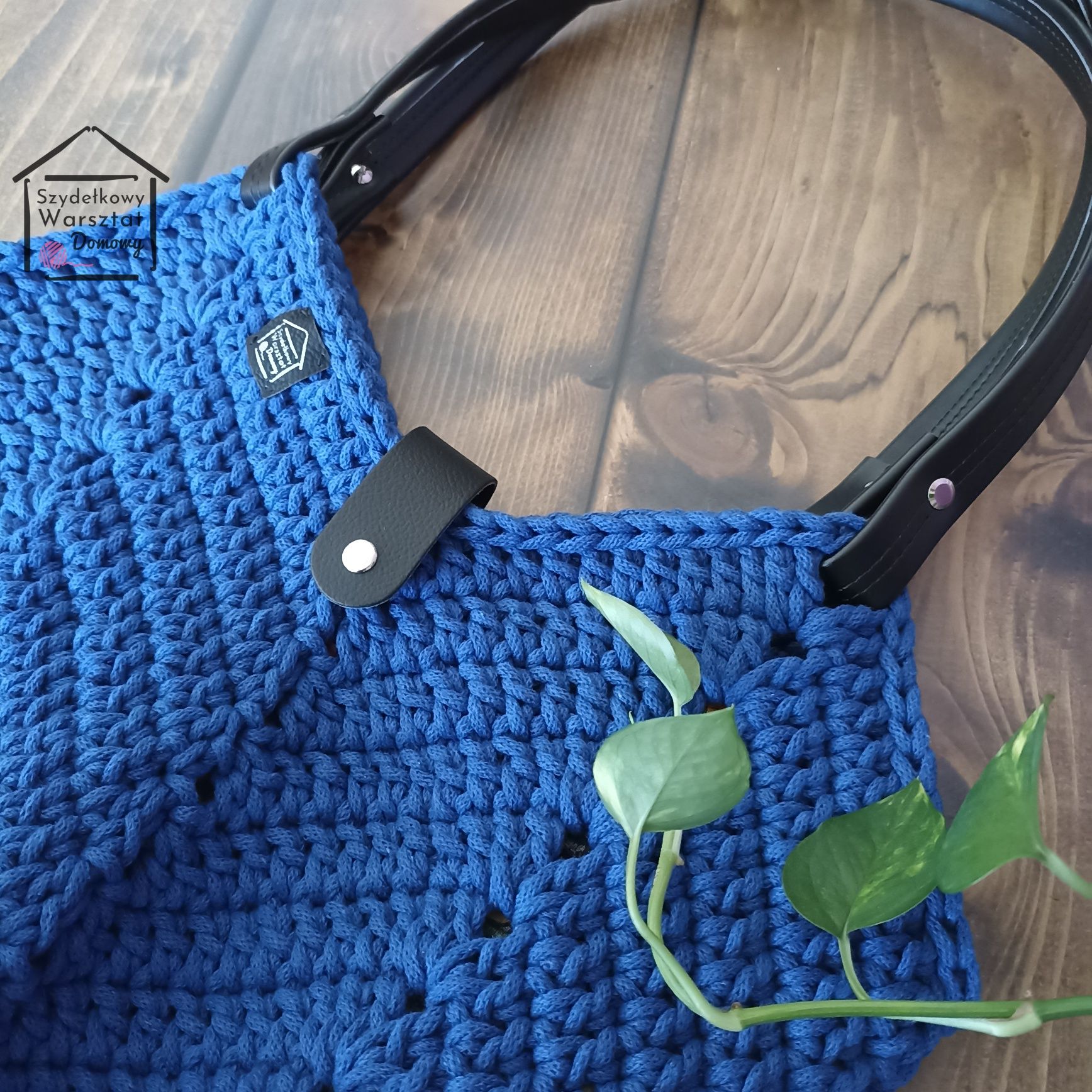 Torba tulipan, shopperka, rękodzieło, handmade