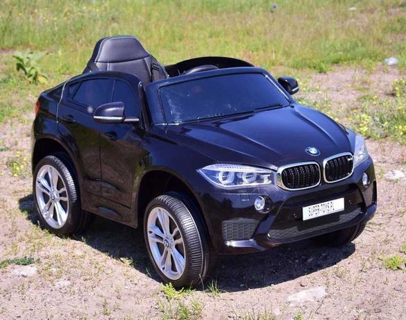 Auto samochód na akumulator BMW X6 M zabawki edukacyjne jeździk pojazd