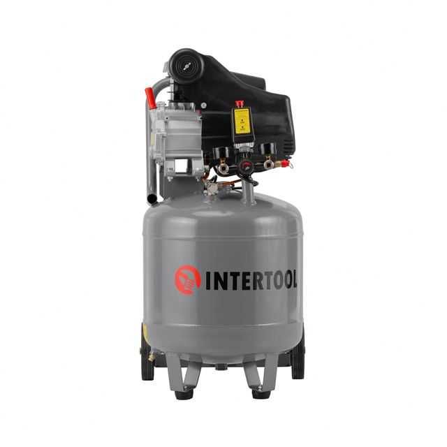 Компресор 50л, вертикальний, 1.5 кВт, 220 В, 8 aтм. INTERTOOL PT-0019.
