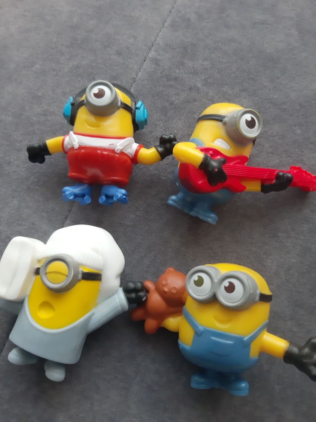 Minionki figurki Mc Donalds  4szt