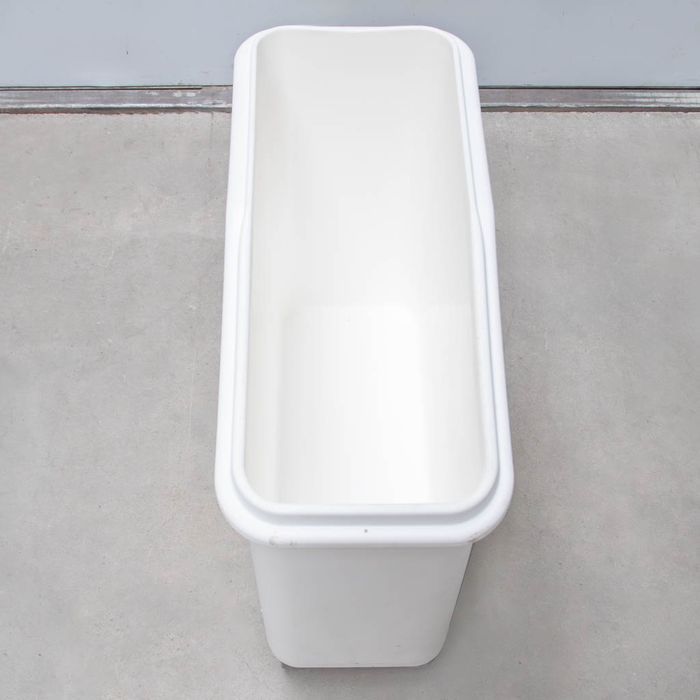 Pojemnik gastronomiczny na produkty sypkie biały 40x75x70 cm używany