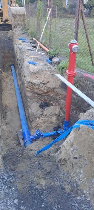 Usługi koparką,minikoparką oraz koparko-ładowarka,prace ziemne