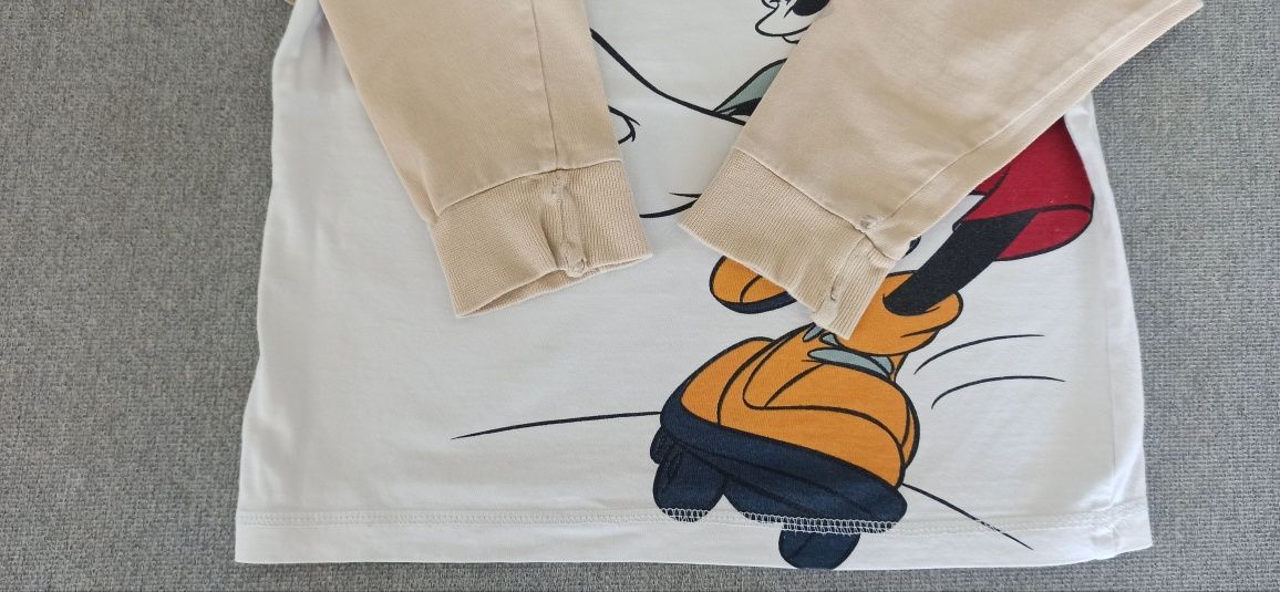 Komplet Bluzka + Spodnie Disney Myszka Miki Donald Nowy! R.98 + Gratis