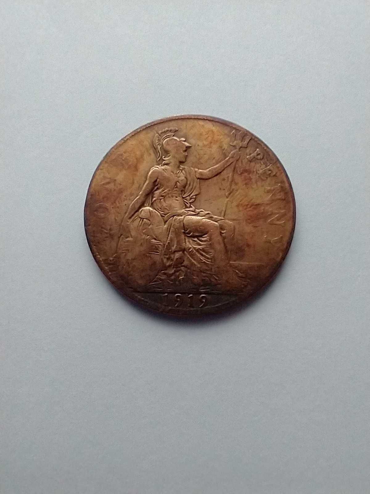 Moneta One Penny 1919