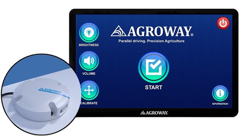 Агронавигатор Agroway 380 Smart Параллельное вождение GPS трактор