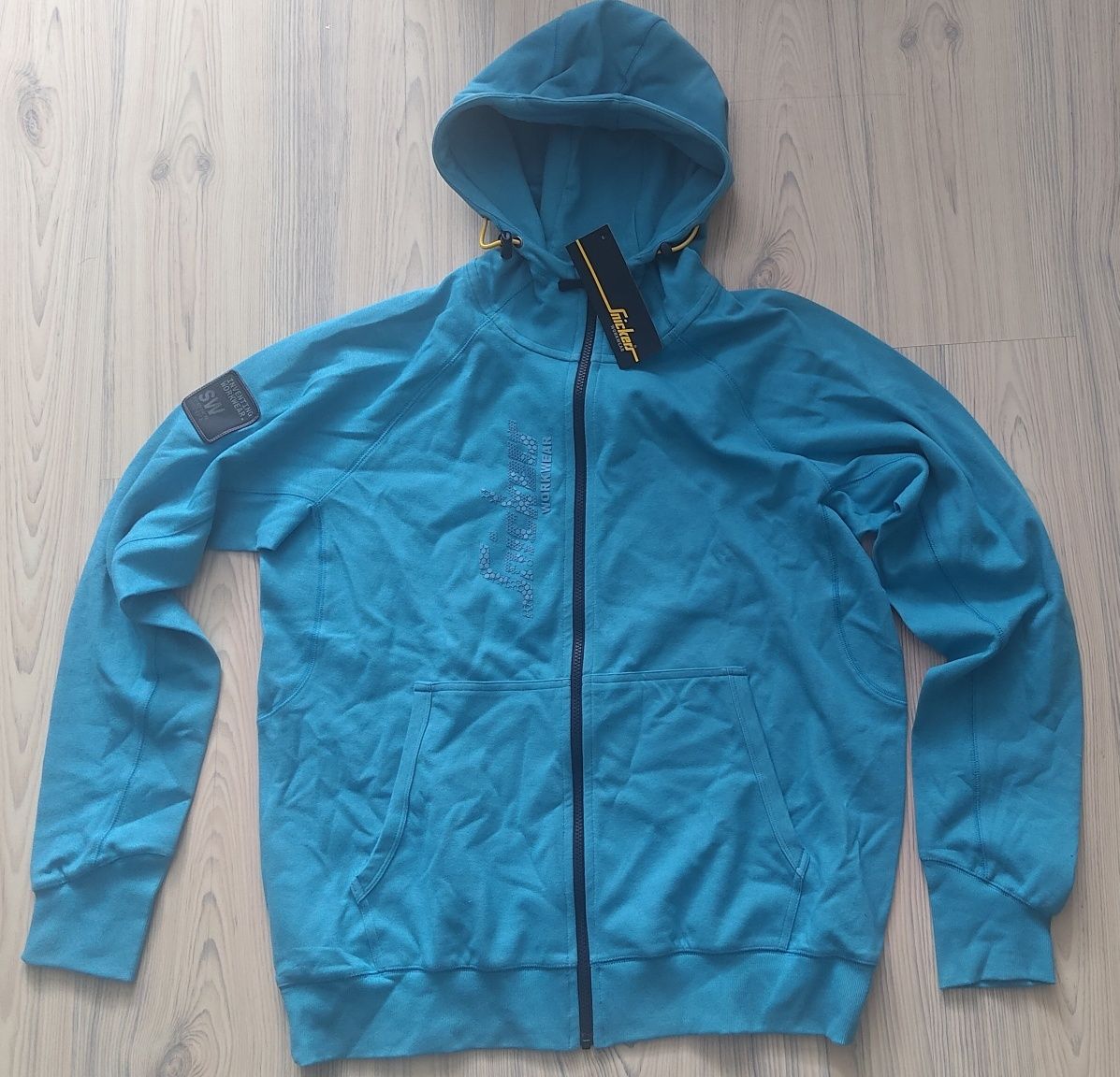 2880 Snickers L Ocean bluza na lato  z kapturem robocza serwisowa