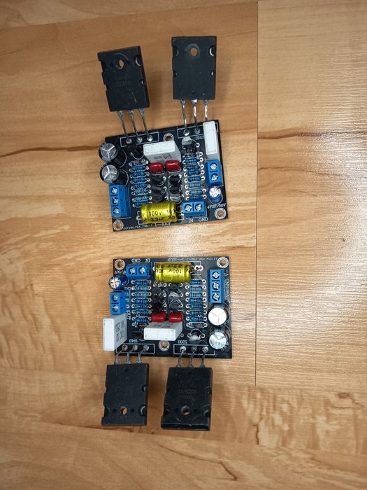 Wzmacniacz audio 2SC5200 / 2SA1943 moduł – komplet 2 szt.