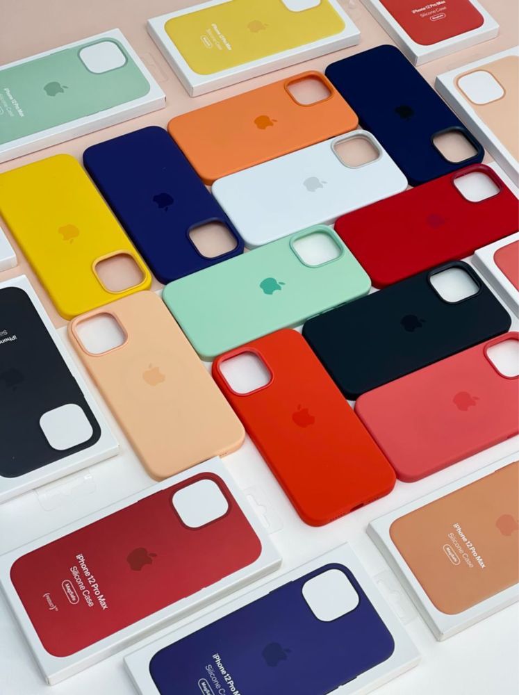 Чехол Apple Silicone Case MagSafe  iPhone 12  Pro  Max OEM Original