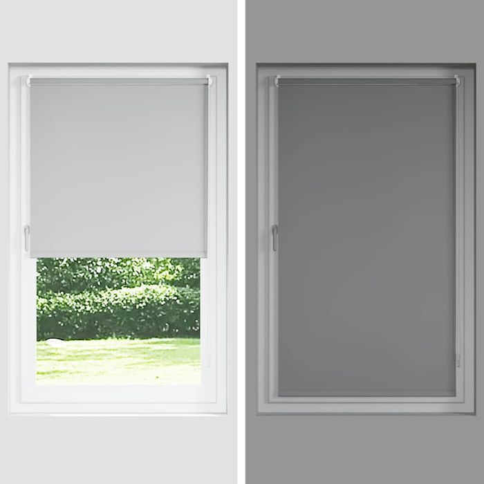 Vidaxl Roleta Zaciemniająca 90X210 Cm Szerokość Tkaniny 85,7 Cm