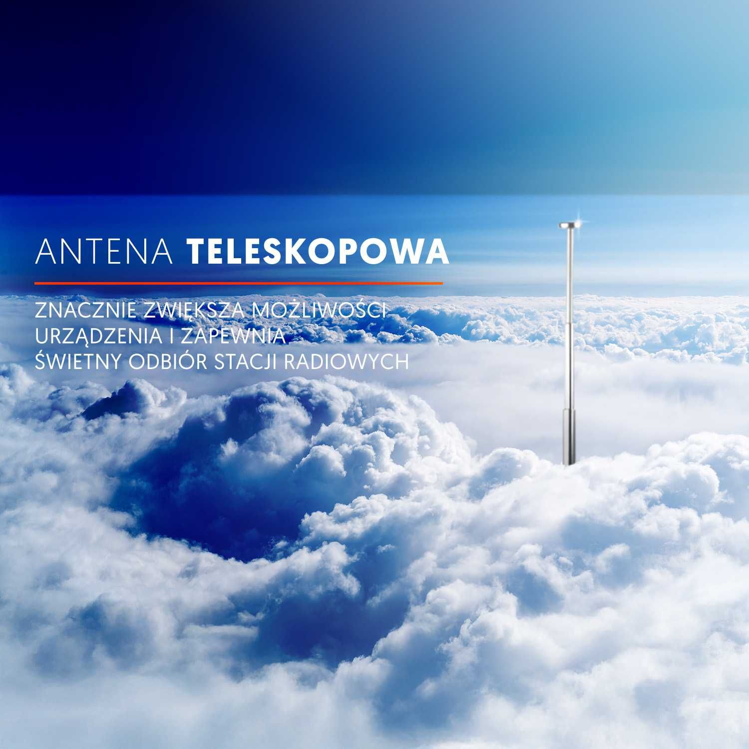 Radio FM Przenośne Podręczne Kieszonkowe Dobry Odbiór/Na Baterie
