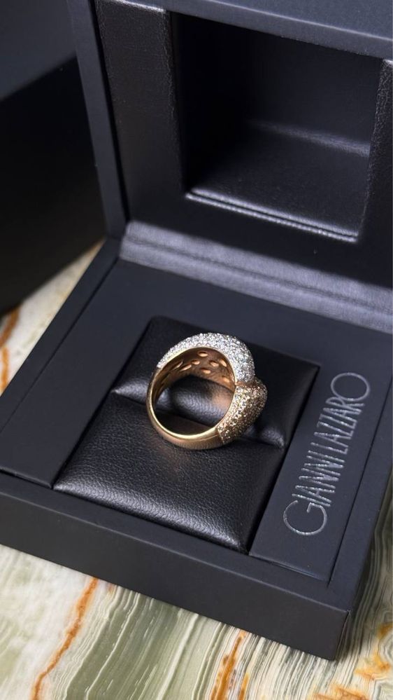 Каблучка GIANNI LAZZARO Оригінал золото 750