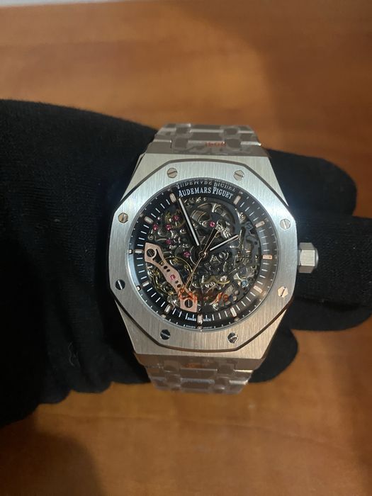 Audemars Piguet Royal Oak Skeleton Black Dial *NOVO*