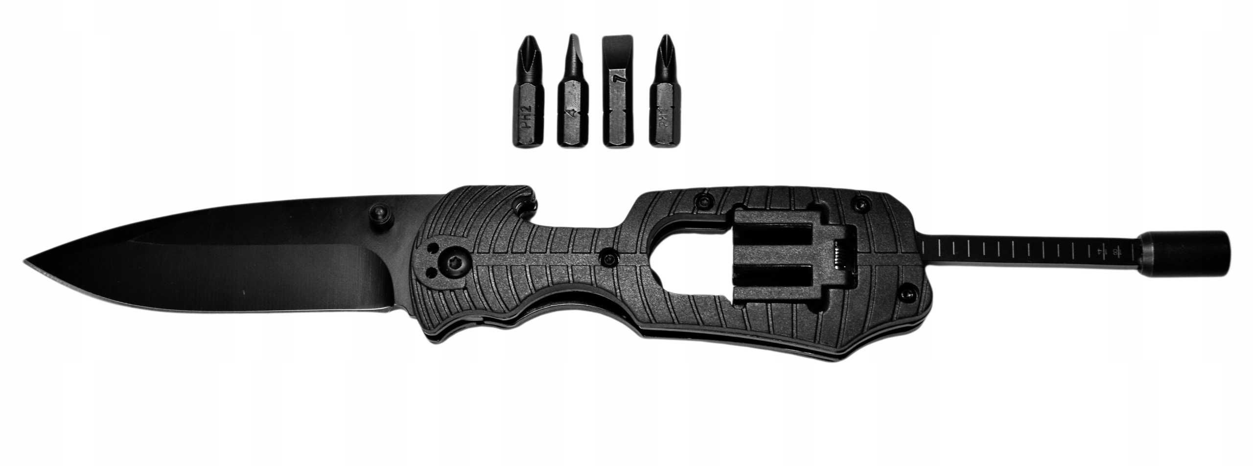 Nóż Scyzoryk SELECT FIRE Wielofunkcyjny Śrubokręt BITY MULTITOOL