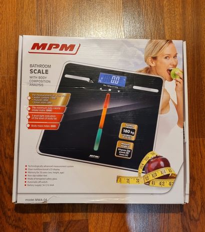 Elektroniczna waga z pomiarem składu ciała MPM Produkt NOWA