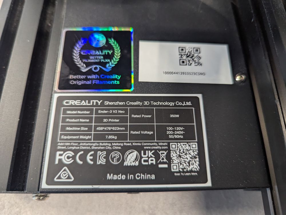 Drukarka 3d Creality Ender-3 v2 NEO + duży zestaw filamentów
