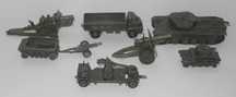 Zestaw militarny DINKY TOYS meccano z lat 50.