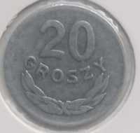 Moneta 20 gr 1957