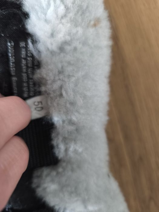 Popreg ujeżdżeniowy 50 cm futro naturalne