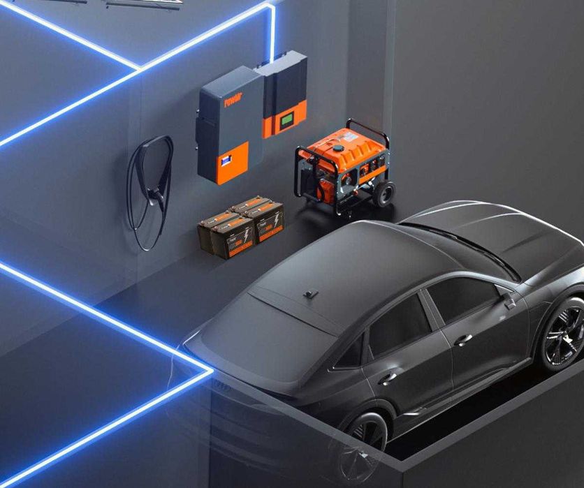 акумулятор  АКБ для дому квартири панелей котла ДБЖ 100Аh