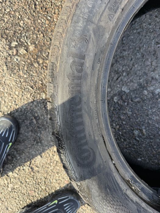 Продам комплект зимней резины Continental r21 275/50