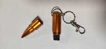 Pendrive metalowy w kształcie naboju - 32 BG