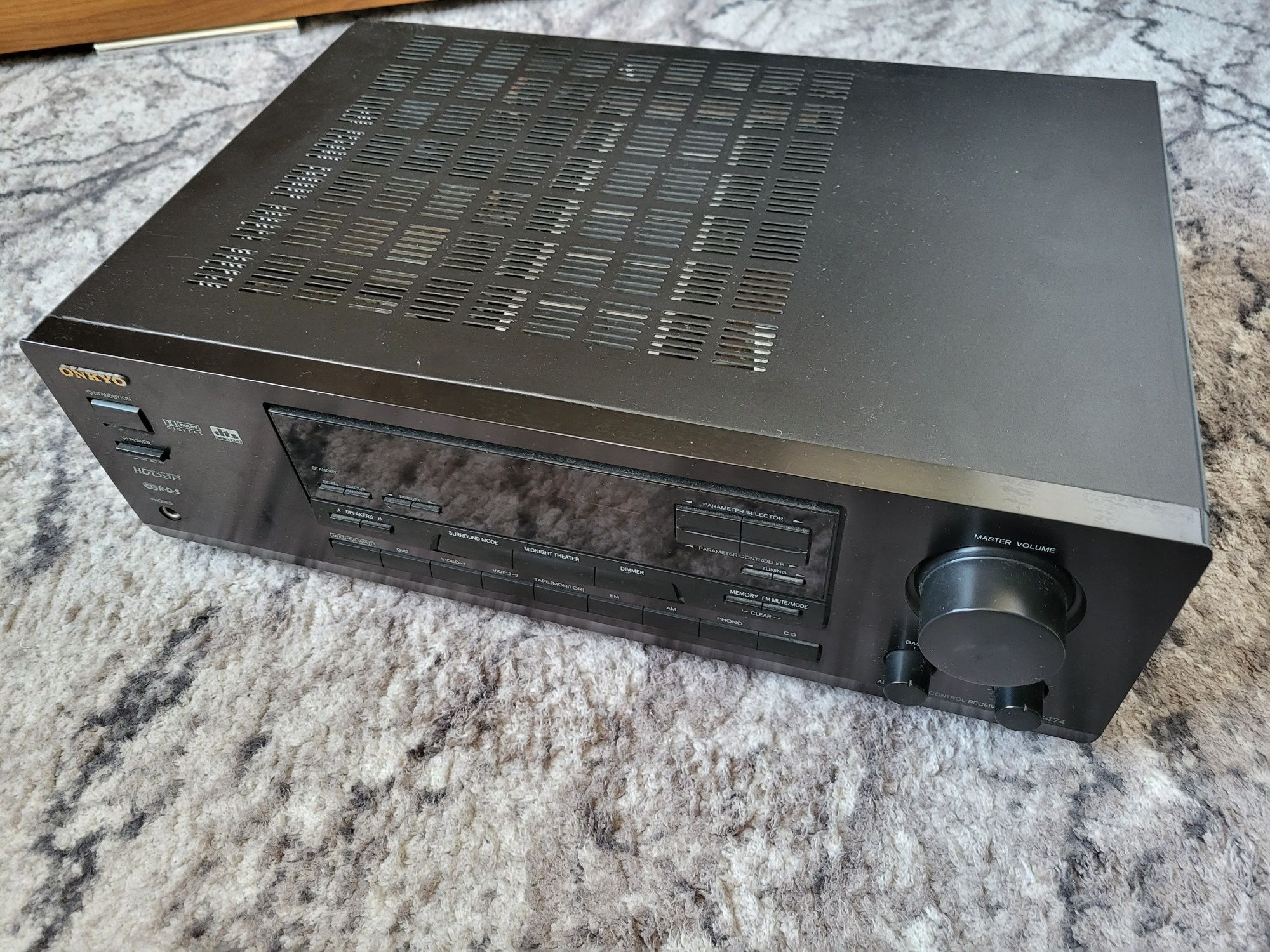 Wzmacniacz Amplituner Onkyo TX-DS474 Pilot Stan