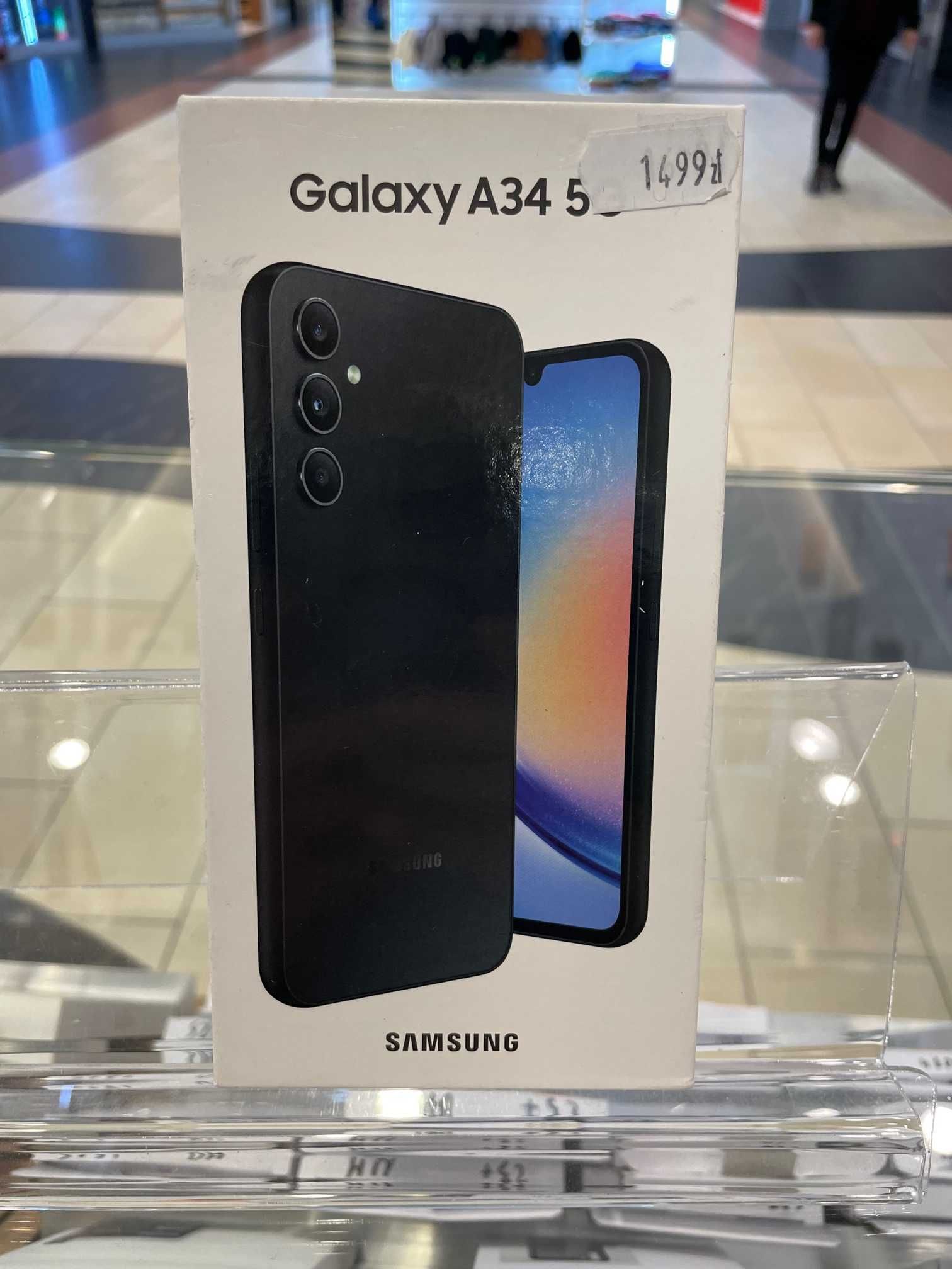 Telefon Samsung Galaxy A34 5G, czarny 6/128gb , Wrocław Magnolia