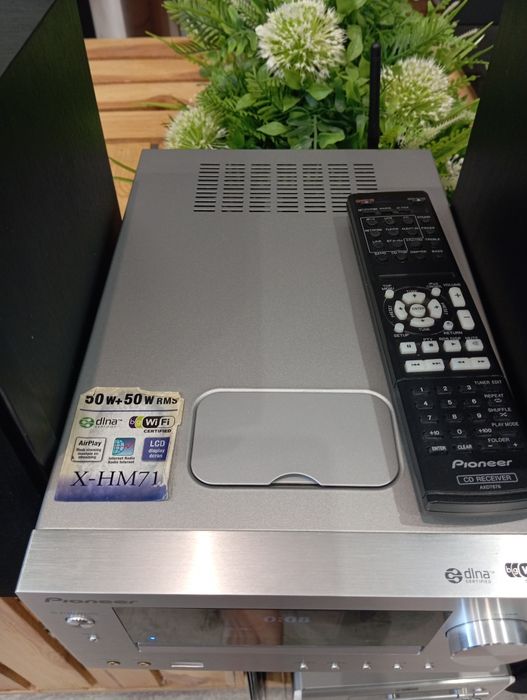 Pioneer X-HM71 + głośniki S-HM71 + pilot AXD7676