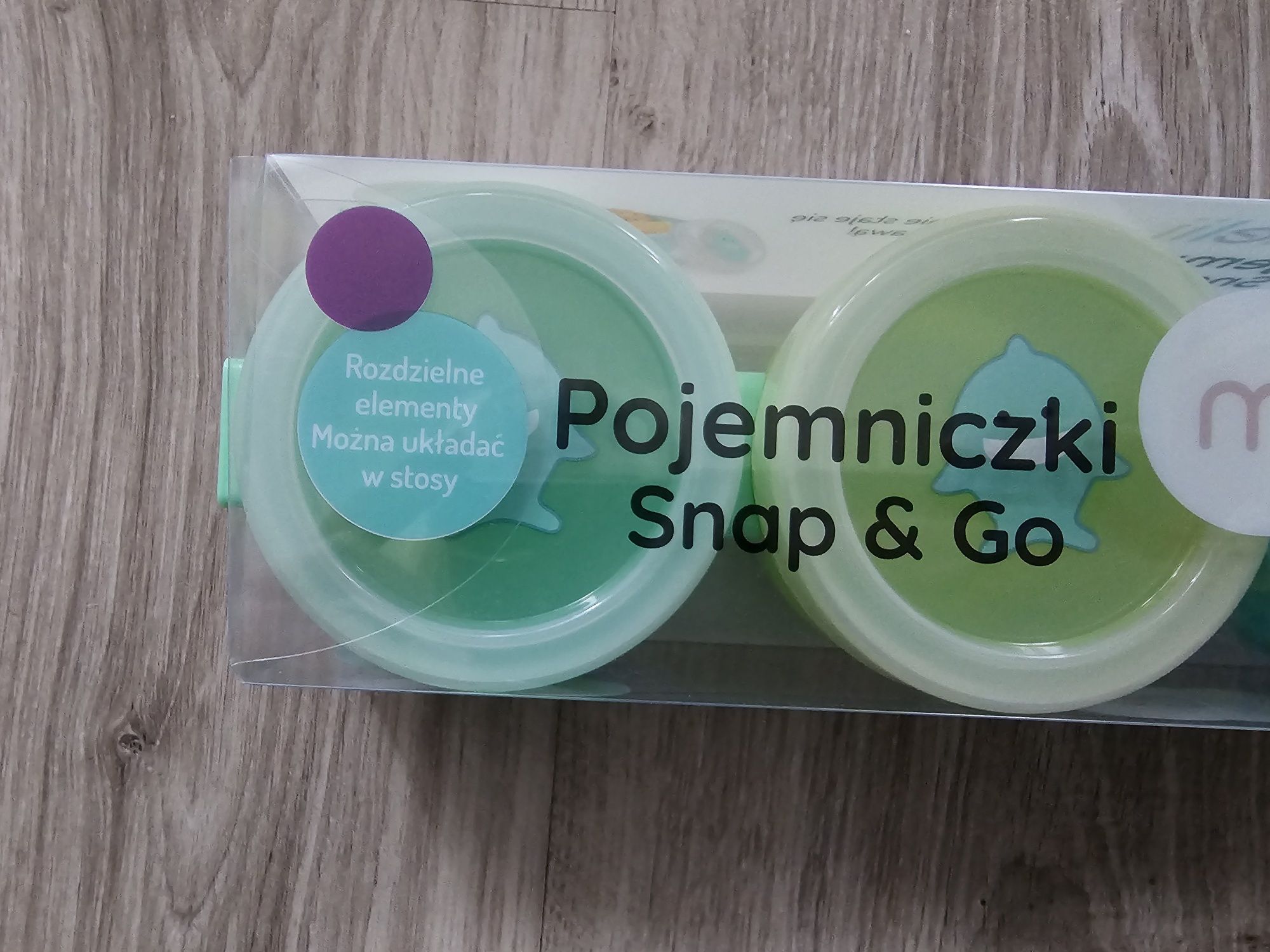 Sprzedam nowe pojemniki dla dzieci na przekąski