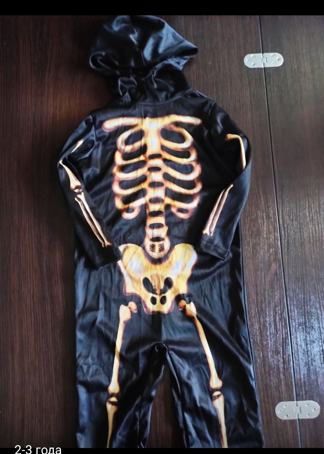 Продам костюм скелета на хелоувин 2-3года