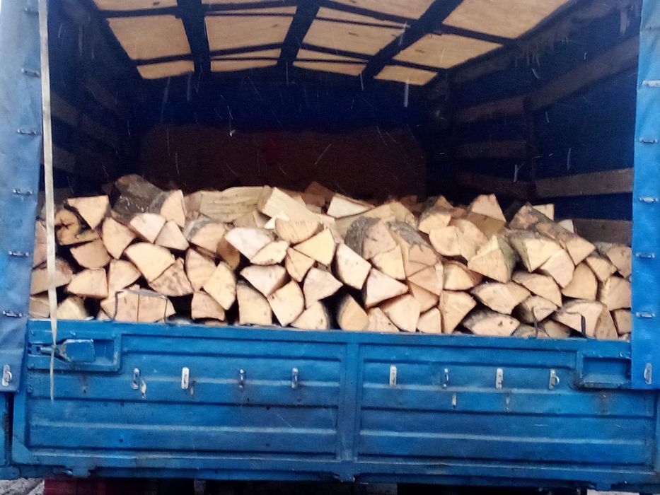 Дрова рубані дуб граб