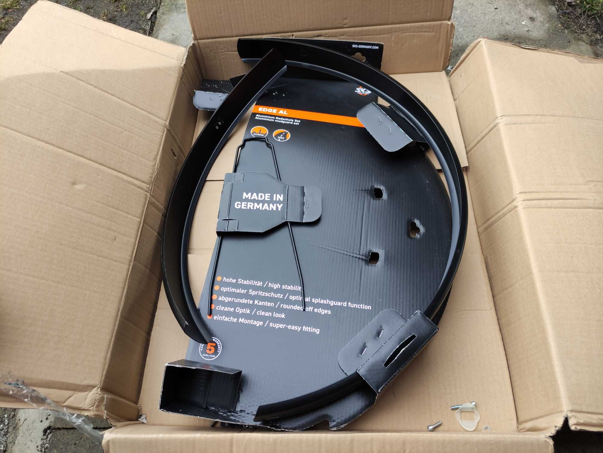 Komplet błotników rowerowych SKS Edge AL 56