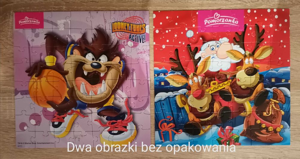 Aż 8 pudełek puzzli