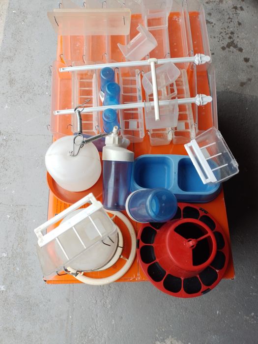 Comedouros e bebedouros