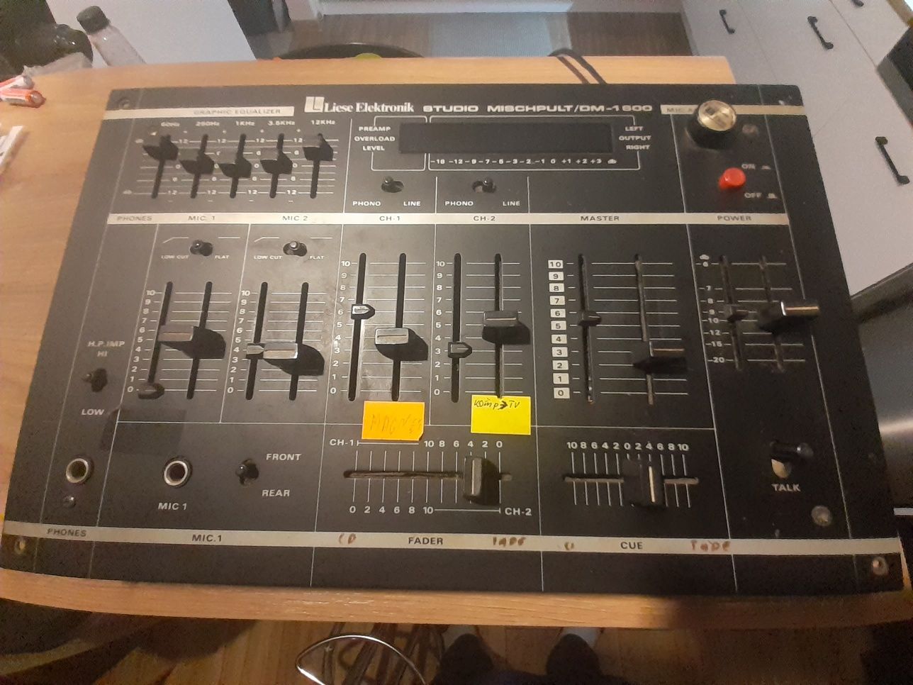 Mixer Studio Mischpult DM 1600 vintage