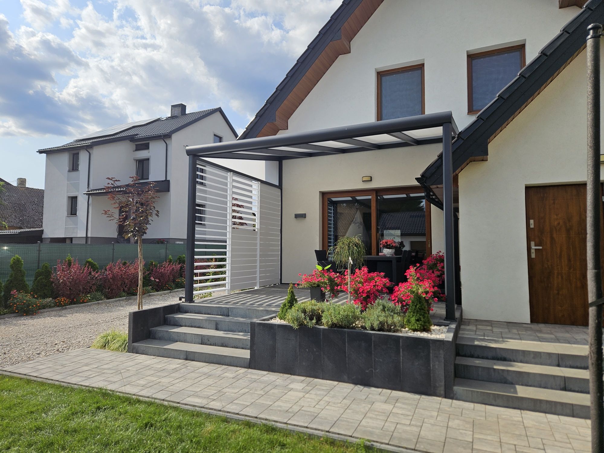 Zadaszenie tarasu, pergola, ogród szklany, zimowy, patio, oranżeria,