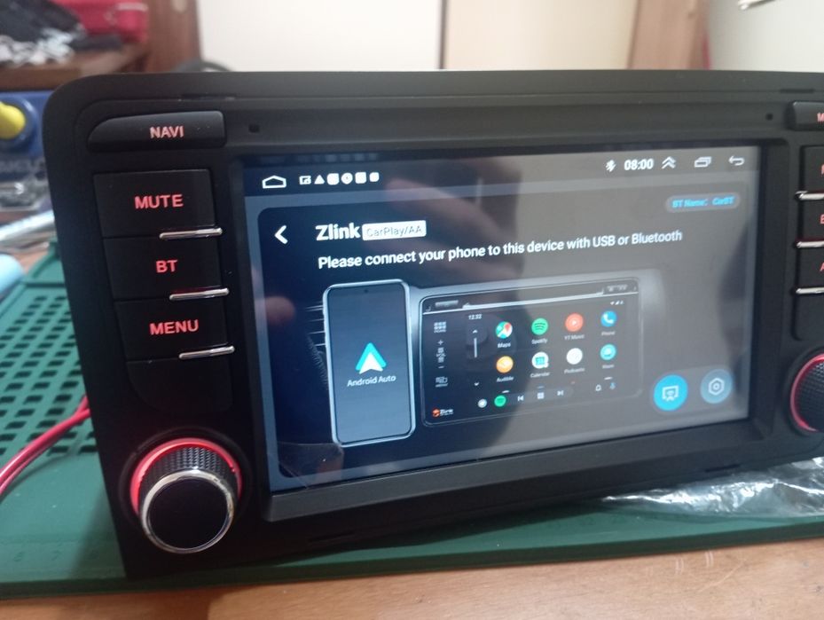 Rádio android Audi A3 8P