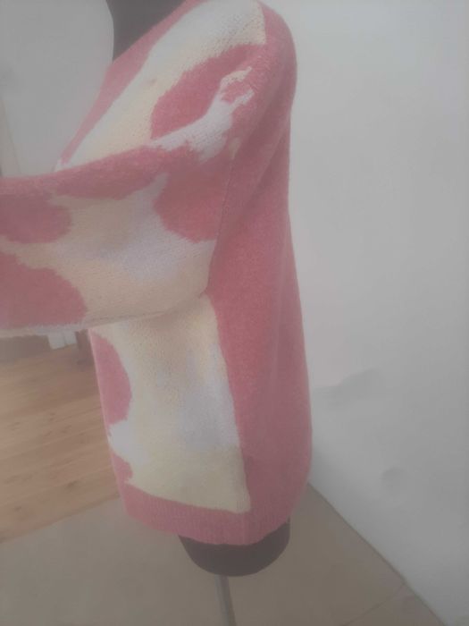 Nowy sweter damski kolorowy