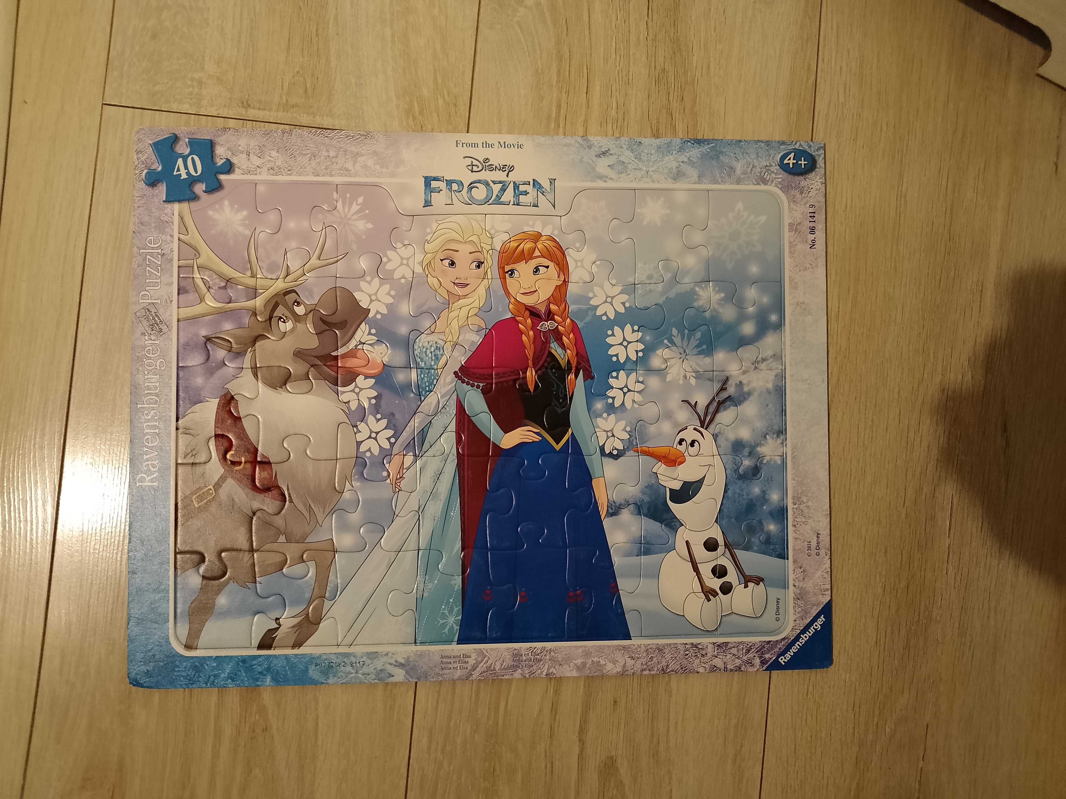 Puzzle Kraina Lodu 40 elementów