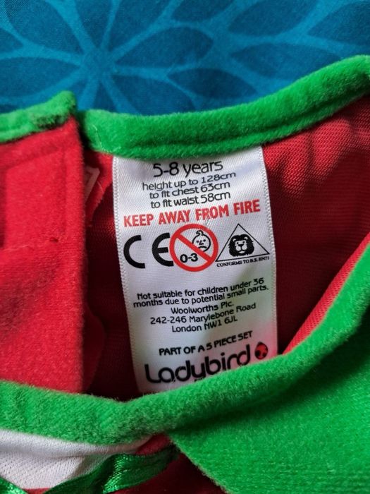 Карнавальний костюм Різдвяного Ельфа р.128