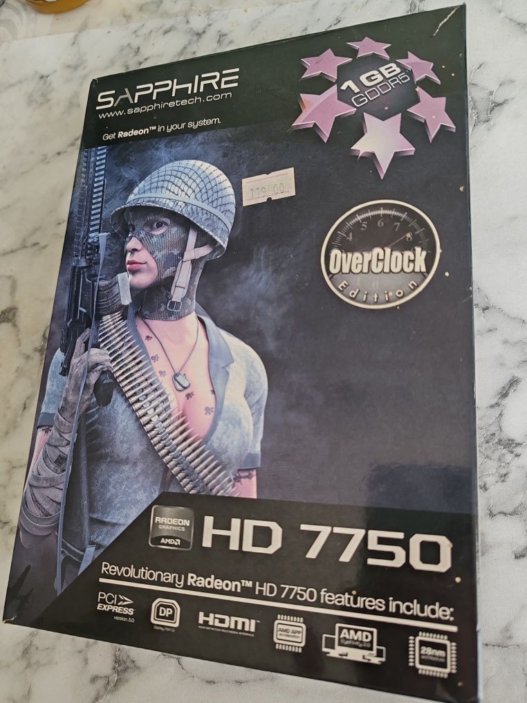 Sapphire Radeon HD 7750 відеокарта