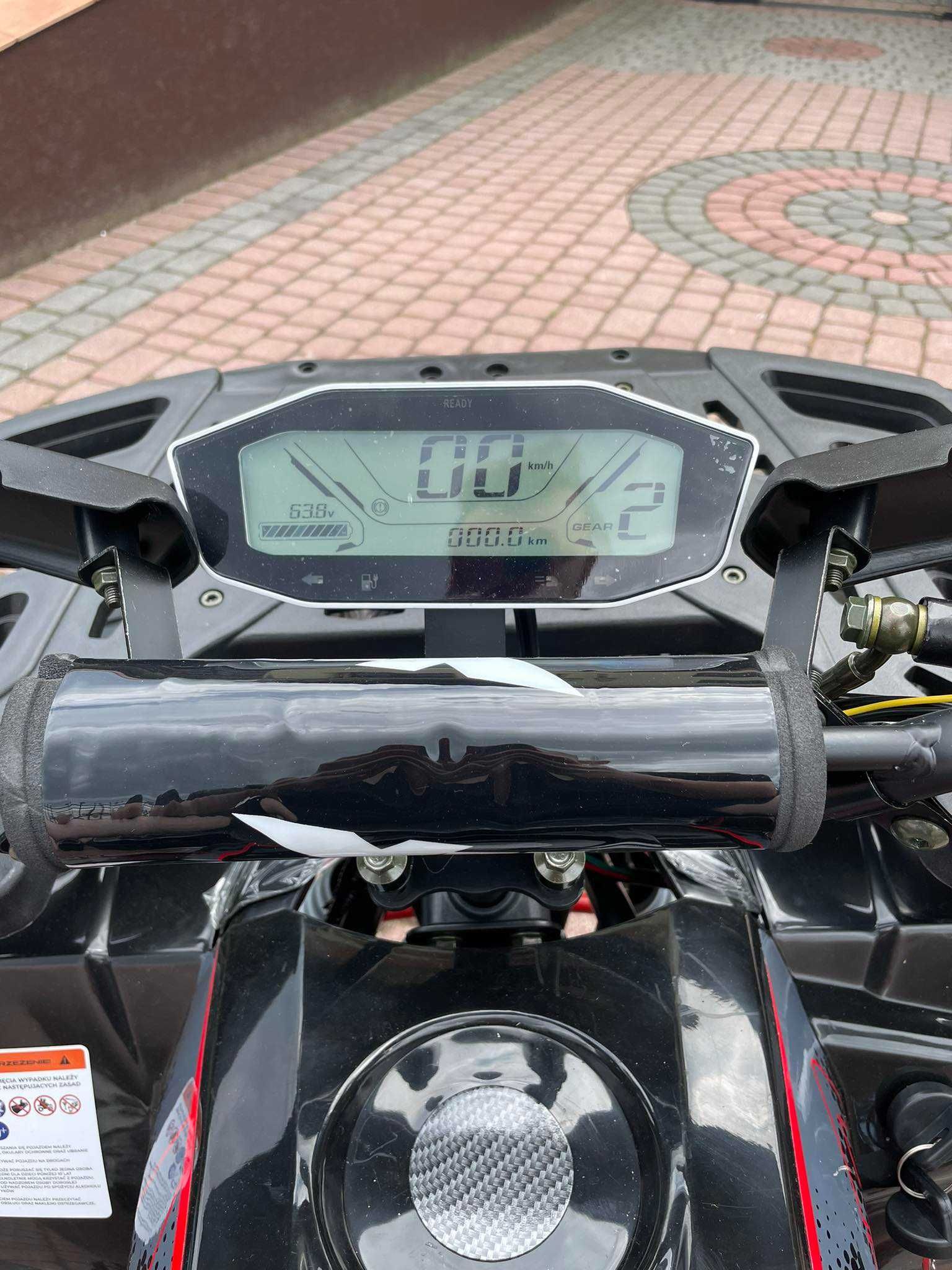 MEGA DUŻY NOWY quad elektryczny 1500W 60V, 20Ah prędkość max 55km/h