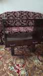 Stolik pod telewizor vintage PRL antyk