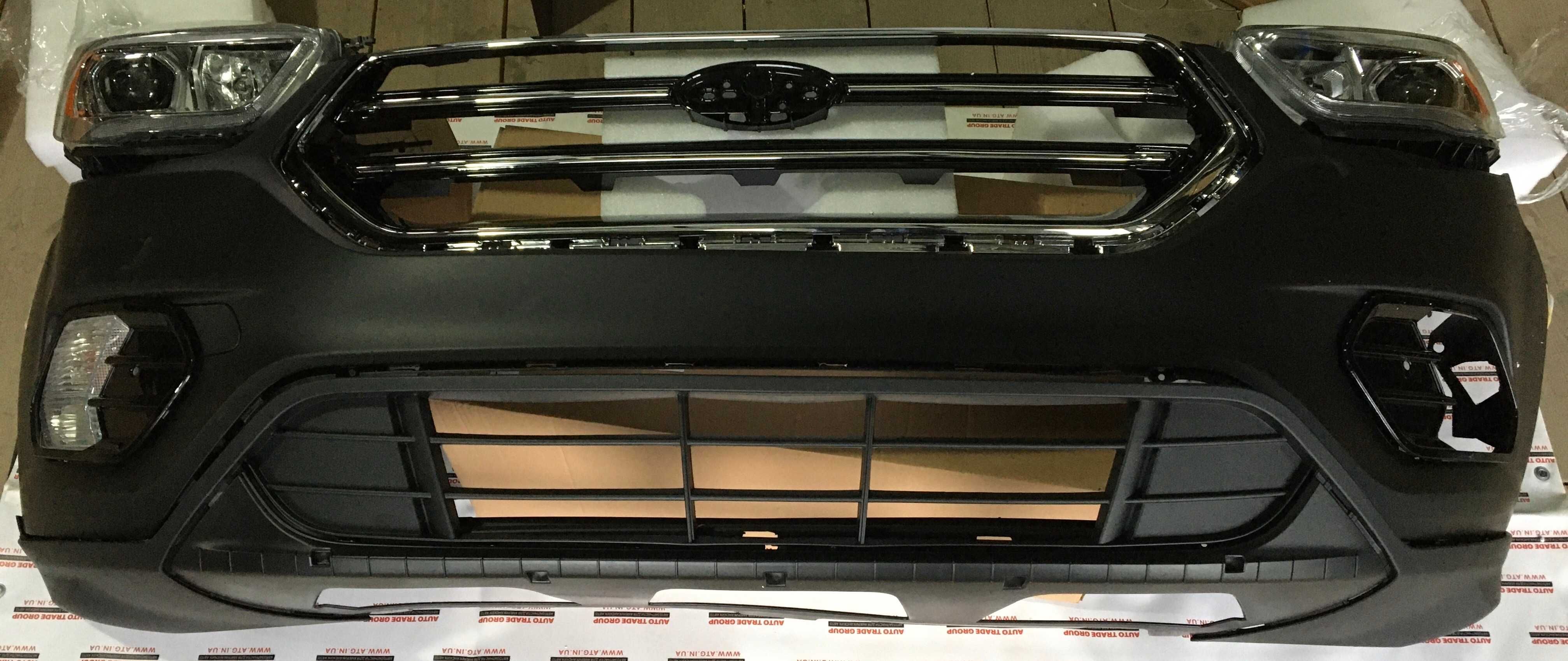 Бампер передний и задний на Ford Escape MK3 2017-2019 GJ5Z-17757-APTM